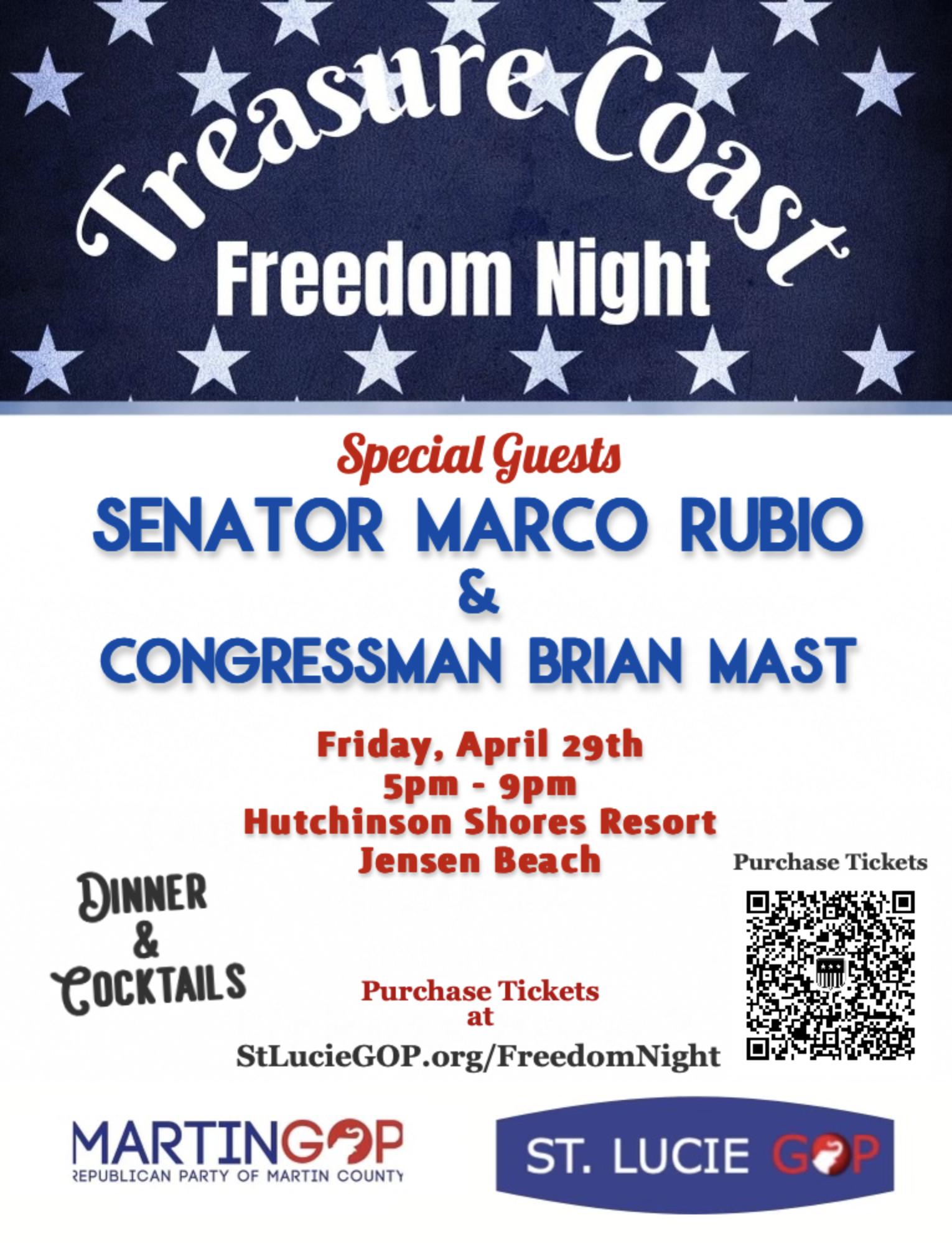 Treasure Coast Freedom Night Flyer